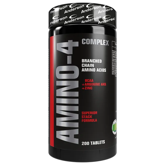 Wellness Amminoacidi Amino-4 Complex BCAA 200 compresse con arginina