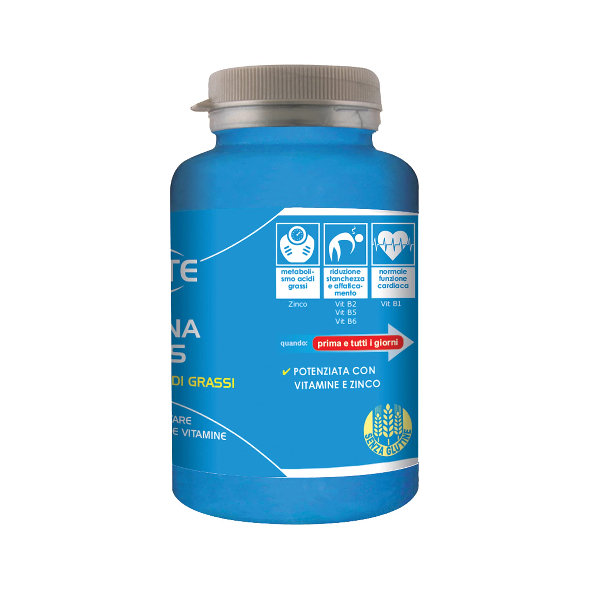 Ultimate Stimolatori Carnitina Fitness capsule 120 pezzi con vitamine e zinco