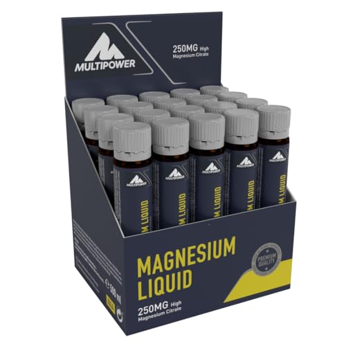 Multipower L-Magnesium Liquid integratore di magnesio liquido 20 x 25 ml