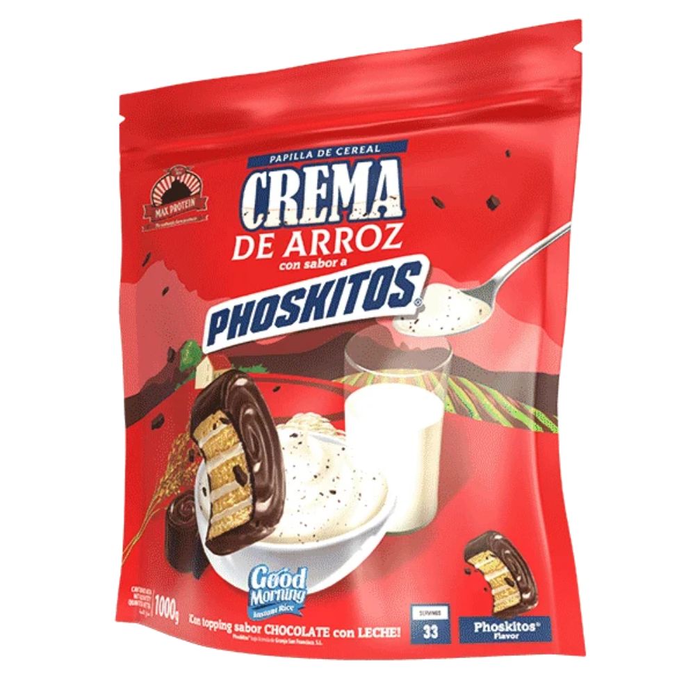 NEWTRITIONS Preparati Crema Arroz – PHOSKITOS crema di riso 1kg al cioccolato