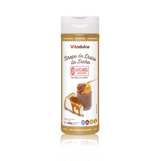 NEWTRITIONS Dolcificanti e Confetture Sciroppo Dulce de Leche 400 ml