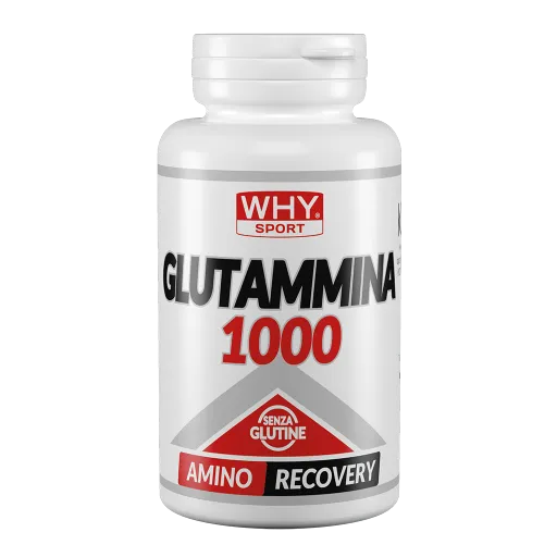 WHY SPORT Amminoacidi e creatina GLUTAMMINA 1000 compresse 100 compresse