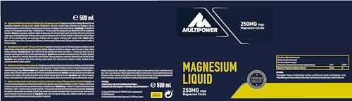 Multipower L-Magnesium Liquid integratore di magnesio liquido 20 x 25 ml