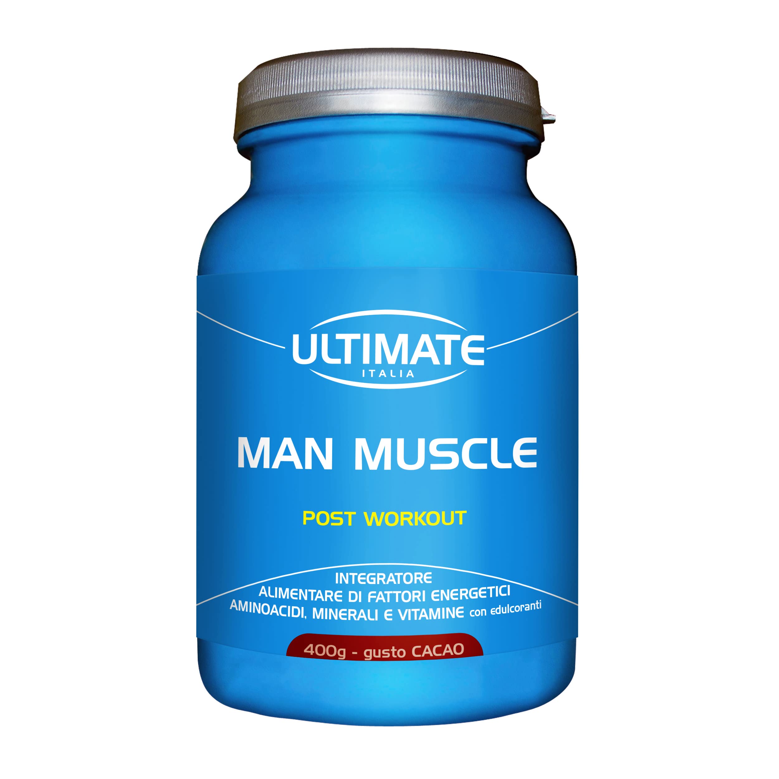 Ultimate Proteine Man Muscle Post Workout cacao 400 g aminoacidi 4:1:1