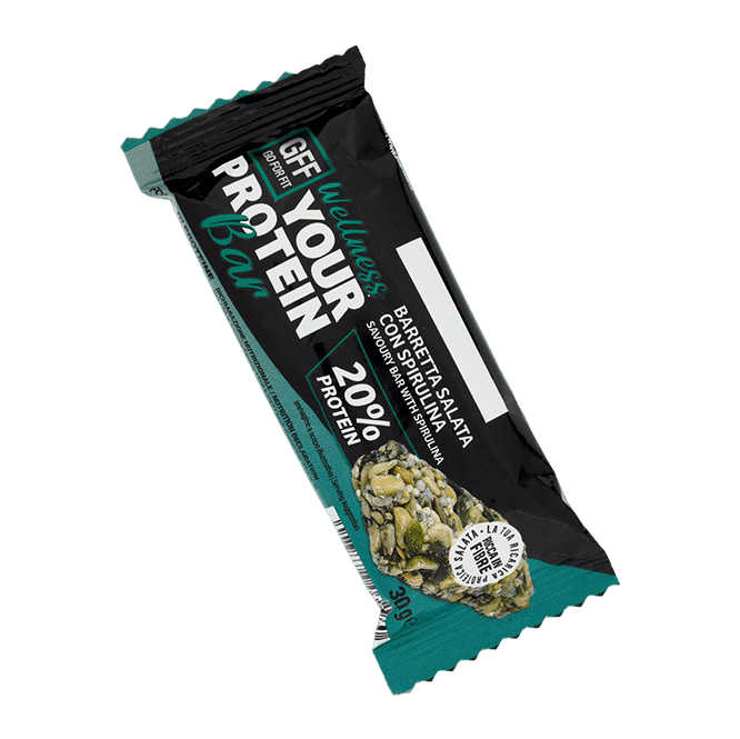 NEWTRITIONS Barrette Your Protein Bar barretta proteica 30 g con spirulina