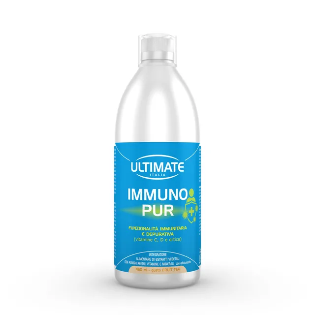 Ultimate Fitoterapici Immuno Pur Fruit Tea integratore 450 ml