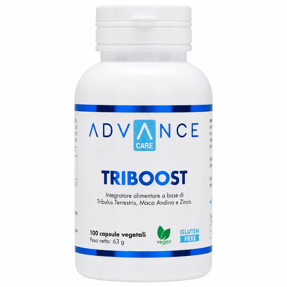 +Watt Advance Care Triboost integratore con Tribulus, Maca e zinco