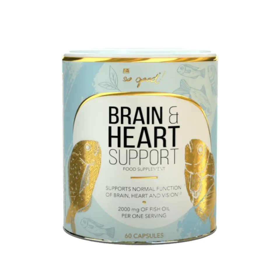 Fitness Authority Brain & Heart Support capsule 60 cps per cuore e funzione cognitiva