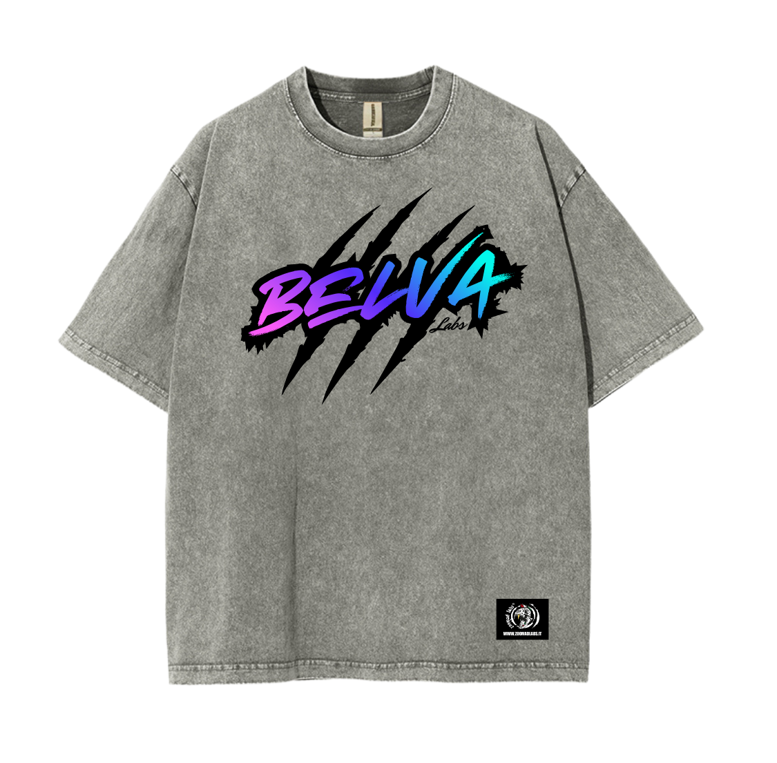 Zoomad Belva T-shirt grigia M 250 GSM