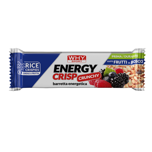WHY SPORT Barrette energetiche ENERGY CRISP barretta 30 g
