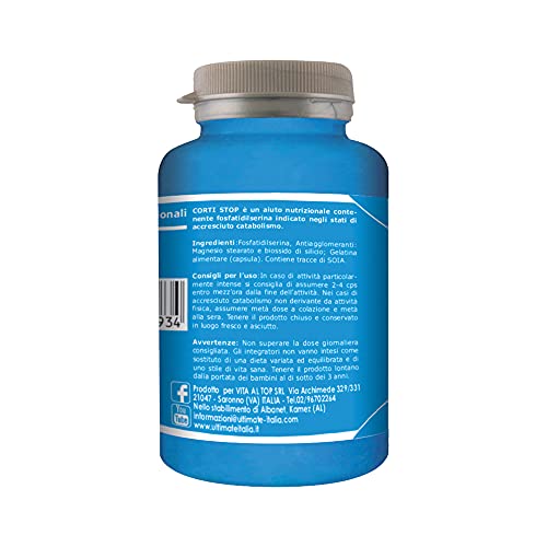 Ultimate Stimolatori Corti Stop capsule 60 cps, fosfatidilserina