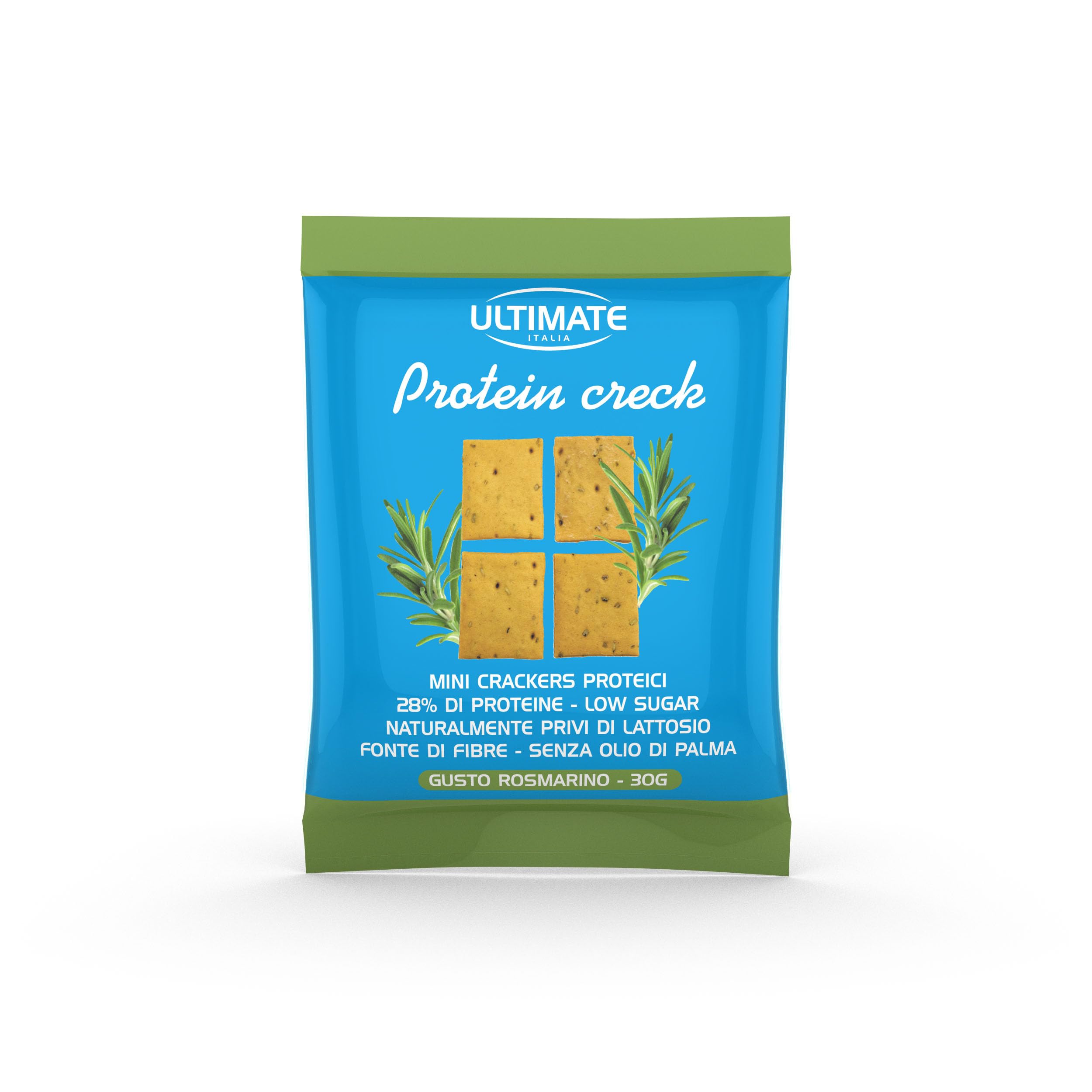 Ultimate Snack Protein Creck mini crackers proteici pizza 30 g 28% proteine