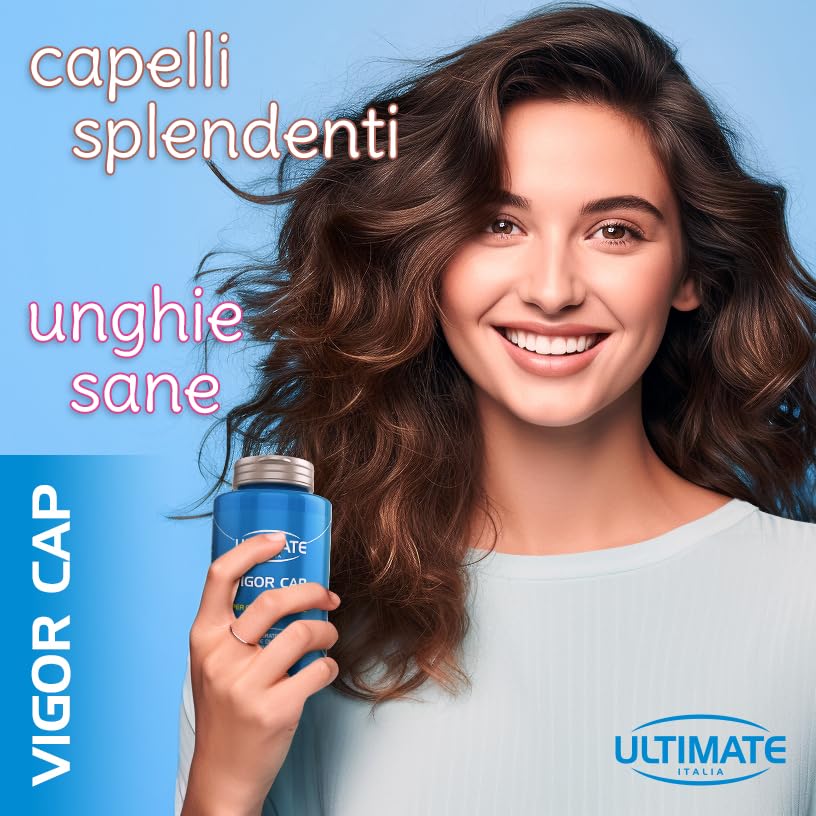 Ultimate Fitoterapici Vigor Cap integratore capelli e unghie 60 capsule