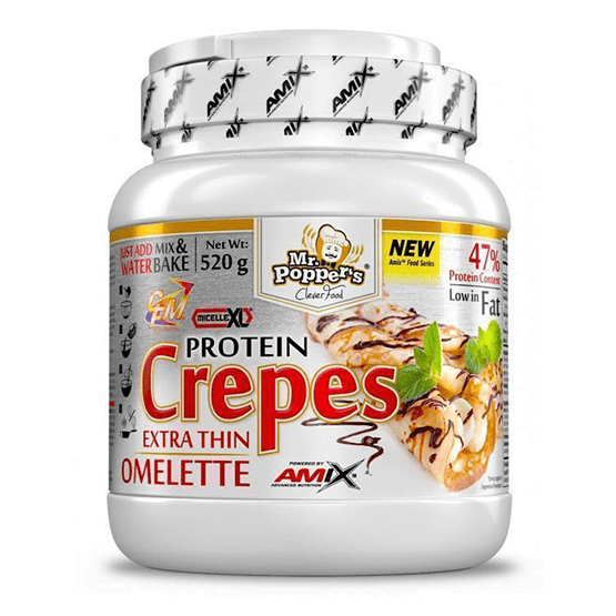 NEWTRITIONS Preparati Mr. Popper’s Protein Crepes preparato 520 g proteico