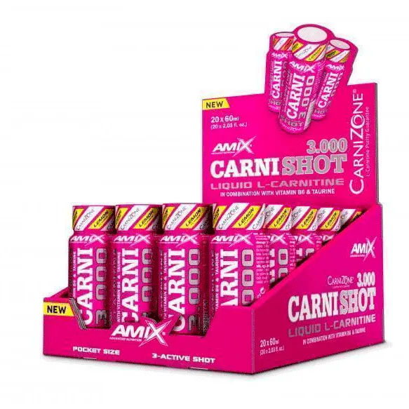NEWTRITIONS Carnitina CarniShot 3000 shot 20 x 60 ml