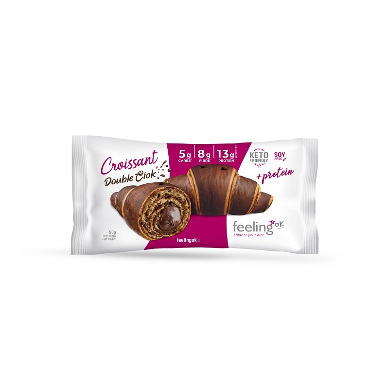 Wellness Food Keto Croissant Double Ciok 50 g proteico