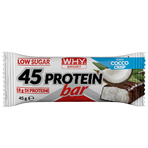 WHY SPORT Barrette Proteiche 45 PROTEIN BAR barretta 45 g