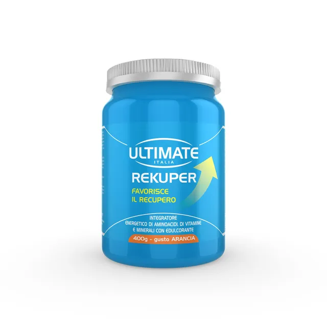 Ultimate Energetici Rekuper integratore alimentare arancia 400 g