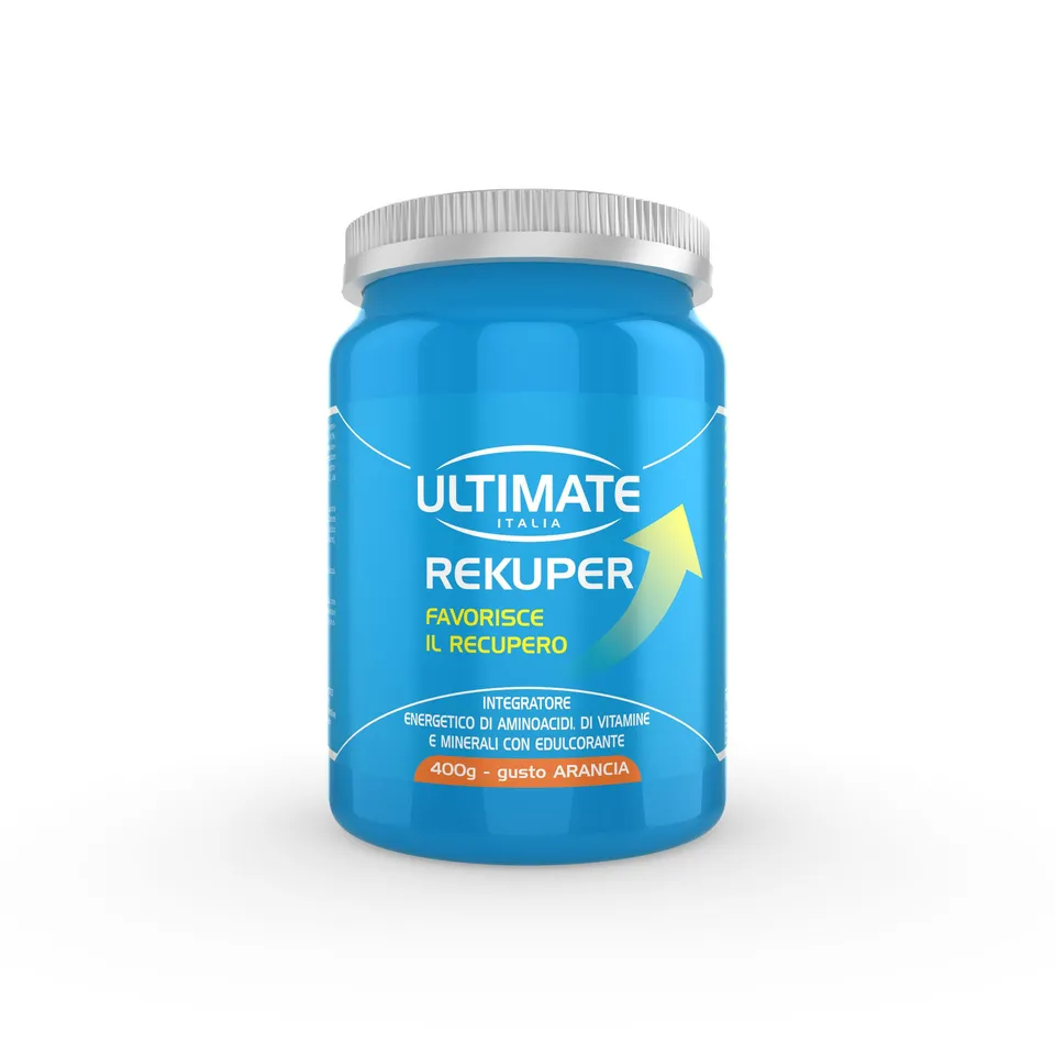 Ultimate Energetici Rekuper integratore alimentare arancia 400 g