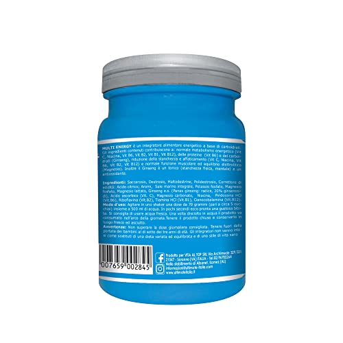Ultimate Energetici Multi Energy integratore energetico limone 500 g