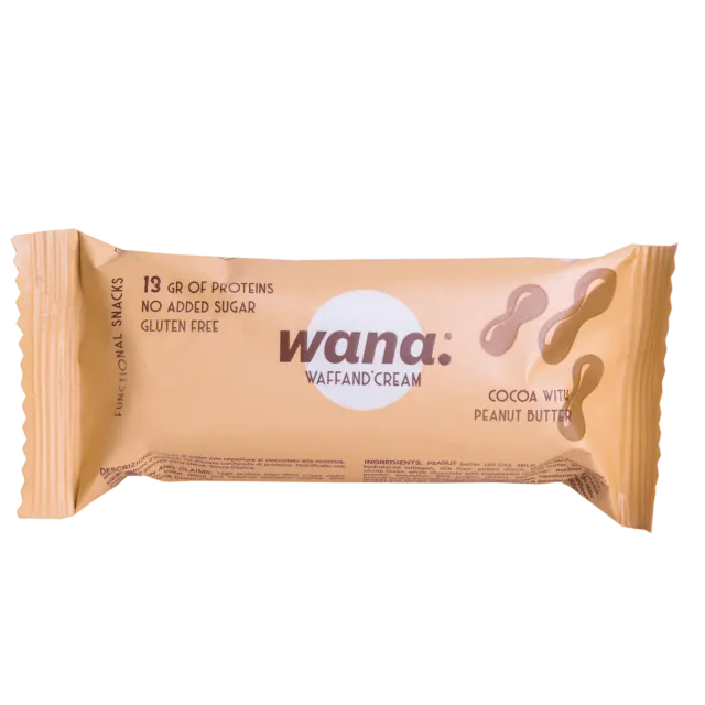 NEWTRITIONS Barrette Waffand’cream barretta 43g cioccolato gianduia