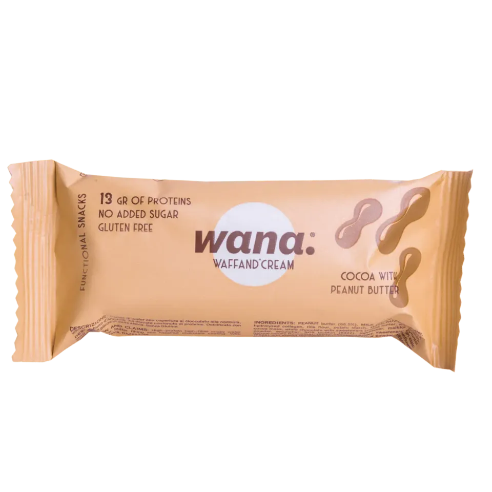 NEWTRITIONS Barrette Waffand’cream barretta 43g cioccolato gianduia