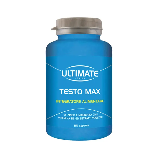 Ultimate Stimolatori Testo Max capsule 90 pezzi con tribulus e zinco