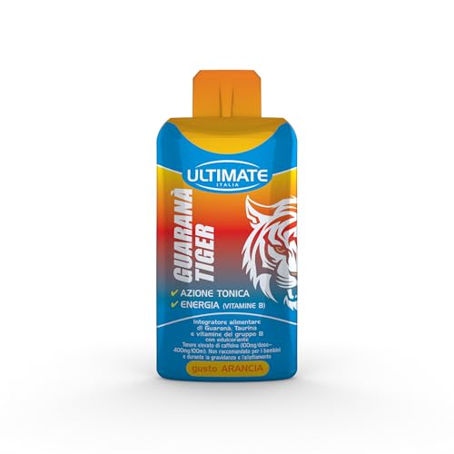 Ultimate Energetici Guaranà Tiger bevanda energetica arancia 24 x 25 ml