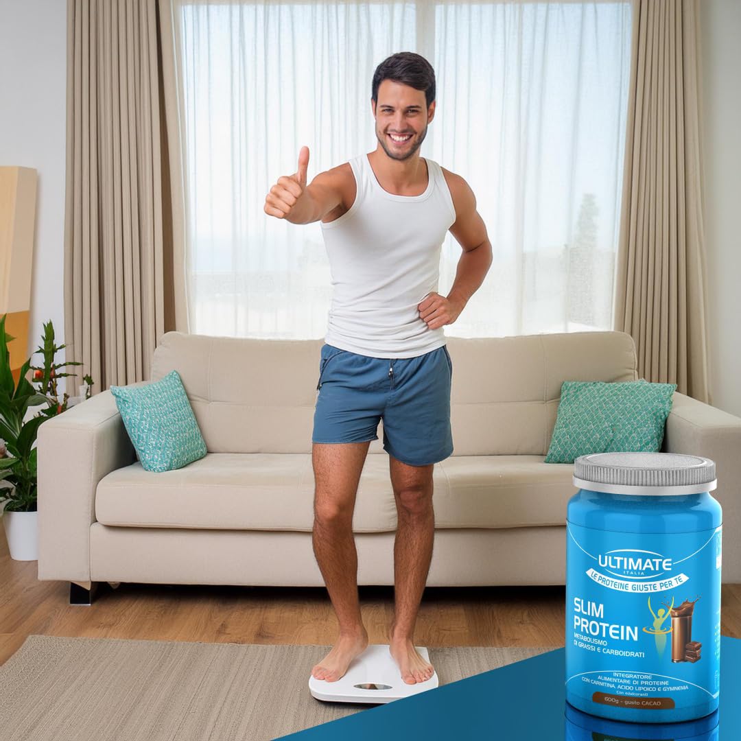 Ultimate Proteine Slim protein cacao 600 g controllo del peso