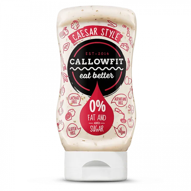 NEWTRITIONS Salse e Condimenti Callowfit Salsa Caesar Style salsa 300 ml