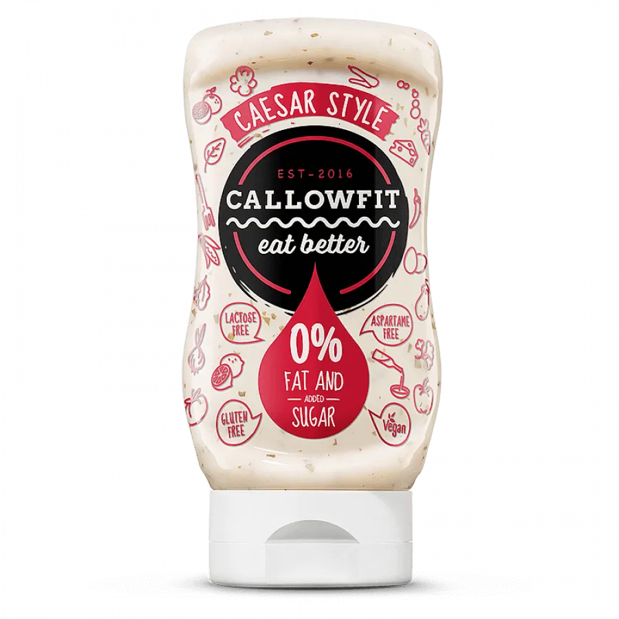 NEWTRITIONS Salse e Condimenti Callowfit Salsa Caesar Style salsa 300 ml