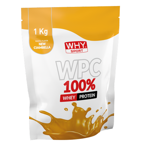 WHY SPORT Proteine WPC 100% proteine in polvere 1 kg