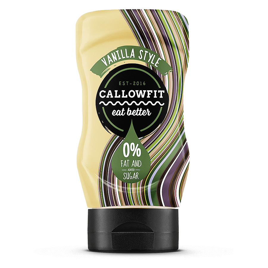 NEWTRITIONS Salse e Condimenti Callowfit Vanilla Style salsa vaniglia 300 ml