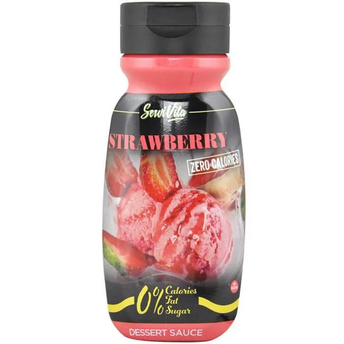 NEWTRITIONS Dolcificanti e Confetture Sciroppo Strawberry 320 ml