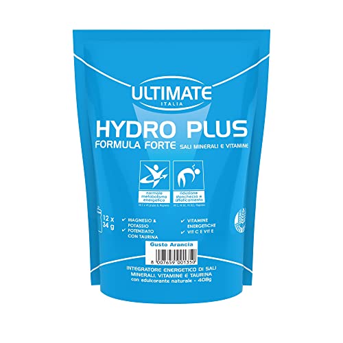 Ultimate Energetici Hydro Plus integratore idrosalino arancia 408 g