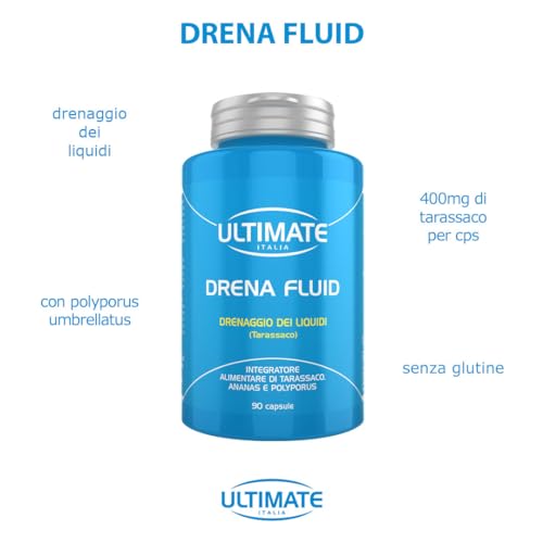 Ultimate Fitoterapici Drena Fluid integratore drenante 90 capsule