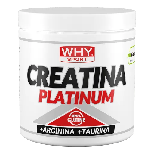 WHY SPORT Amminoacidi e creatina Creatina Platinum creatina 300 g