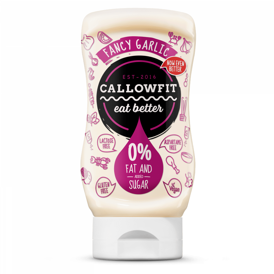 NEWTRITIONS Salse e Condimenti Salsa Fancy Garlic (300ml) salsa all'aglio