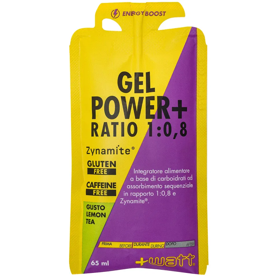 + WATT Endurance Line Gel Power+ Ratio 1:0,8 gel energetico