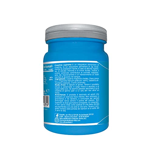 Ultimate Creatina Creatine Supreme creatina 180 capsule, magnesio chelato