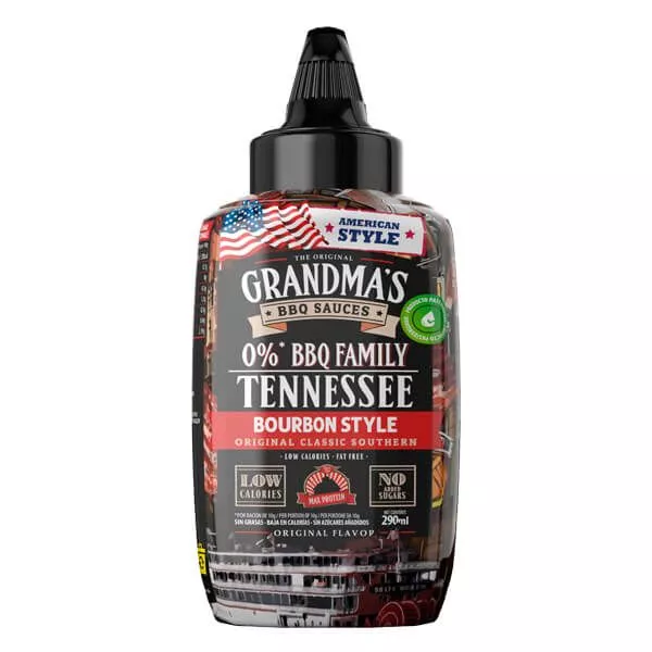 NEWTRITIONS Salse e Condimenti Salsa Grandma’s BBQ – Tennessee salsa 290 ml