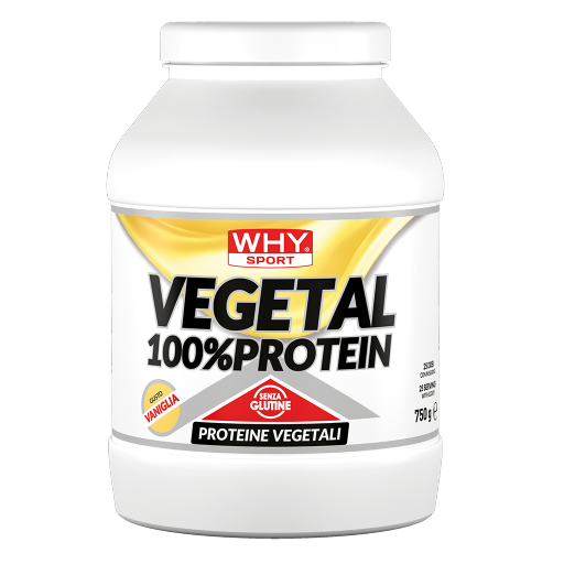 WHY SPORT Proteine VEGETAL 100% PROTEIN proteine 750 g vegetali