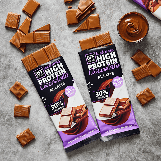 NEWTRITIONS Barrette Cioccolato Proteico al Latte barretta proteica 1pz
