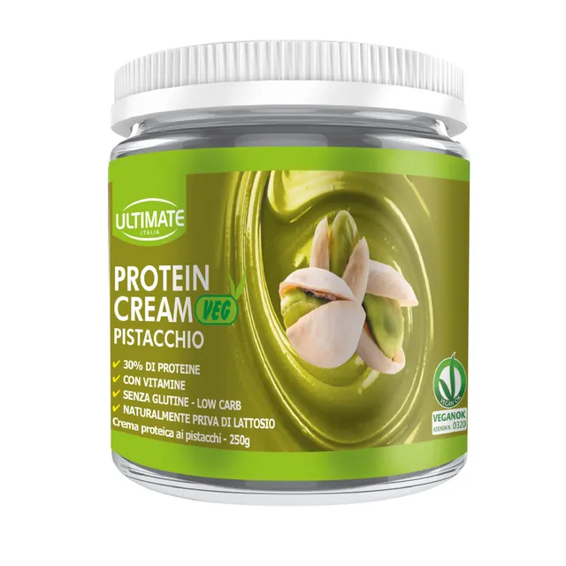 Ultimate Creme proteiche crema proteica pistacchio 250 g 30% proteine