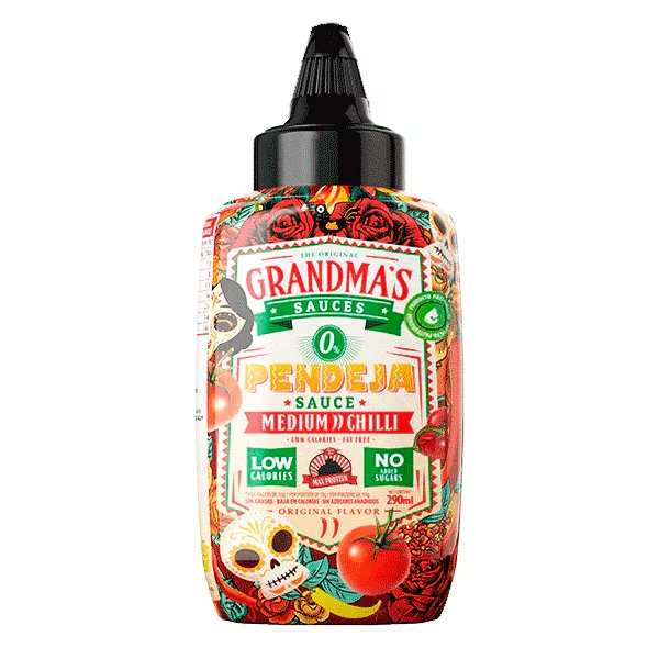 NEWTRITIONS Salse e Condimenti Salsa Grandma’s 0% – Pendeja salsa 290 ml senza zuccheri