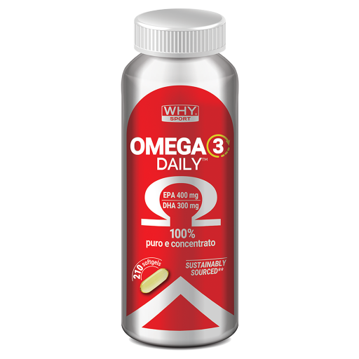 WHY SPORT Supplementi OMEGA 3 DAILY 210 sft integratore