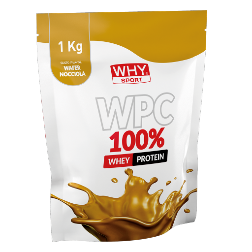 WHY SPORT Proteine WPC 100% proteine in polvere 1 kg