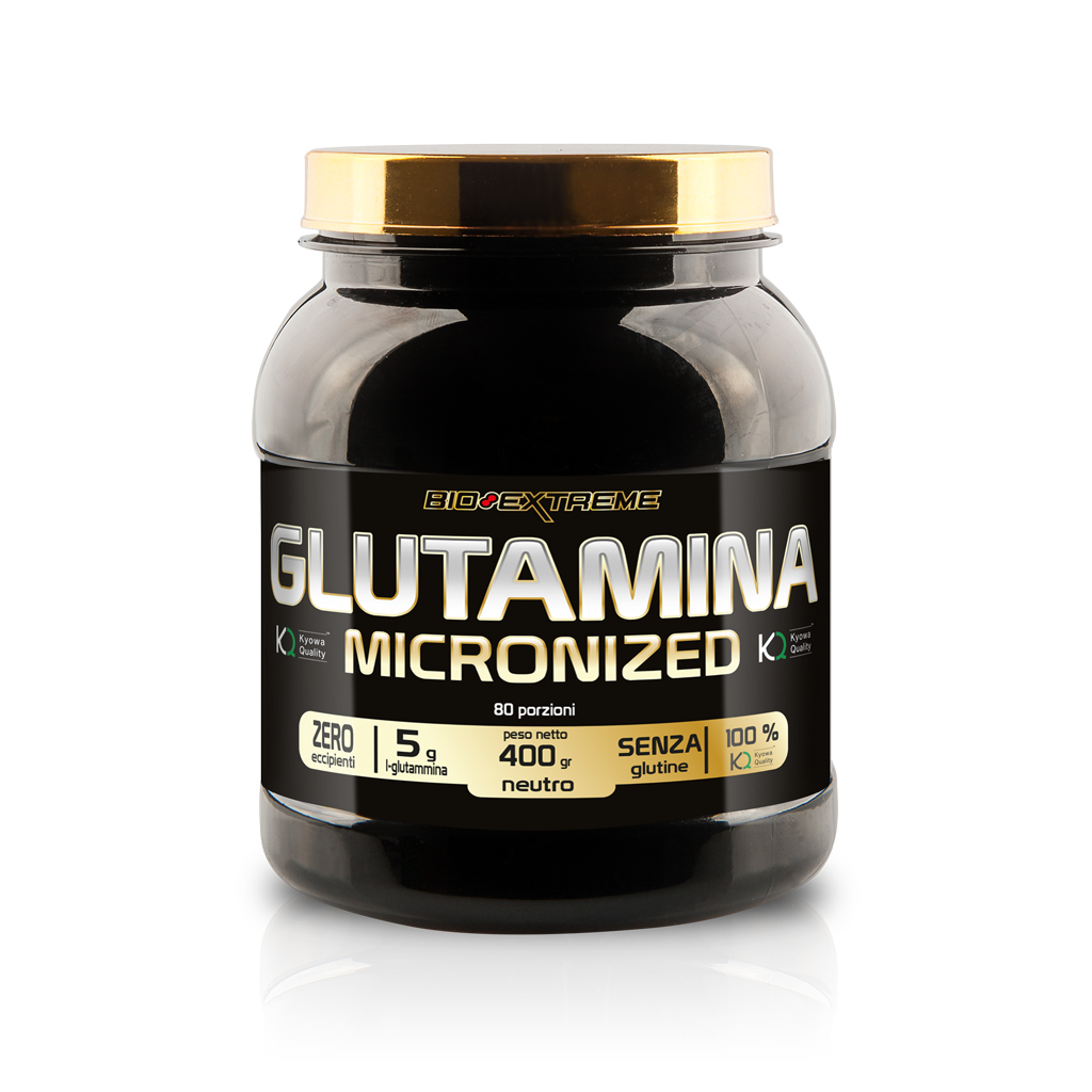 BIOEXTREME Amminoacidi Glutamina micronized in polvere Kyowa