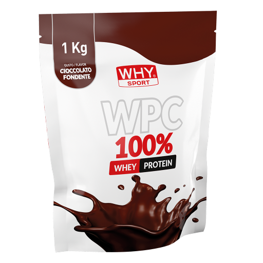 WHY SPORT Proteine WPC 100% proteine in polvere 1 kg