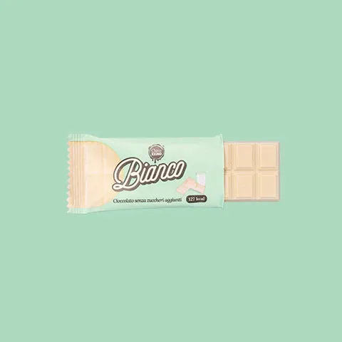 Wellness Biscotti Proteici e senza Zucchero tavoletta cioccolato bianco 25 g senza glutine